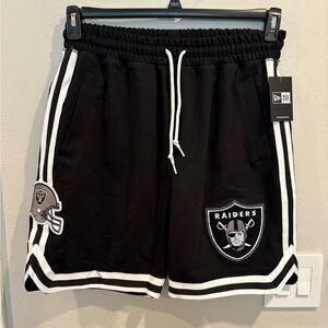New Era Las Vegas Raiders Shorts Black Men’s New With Tags